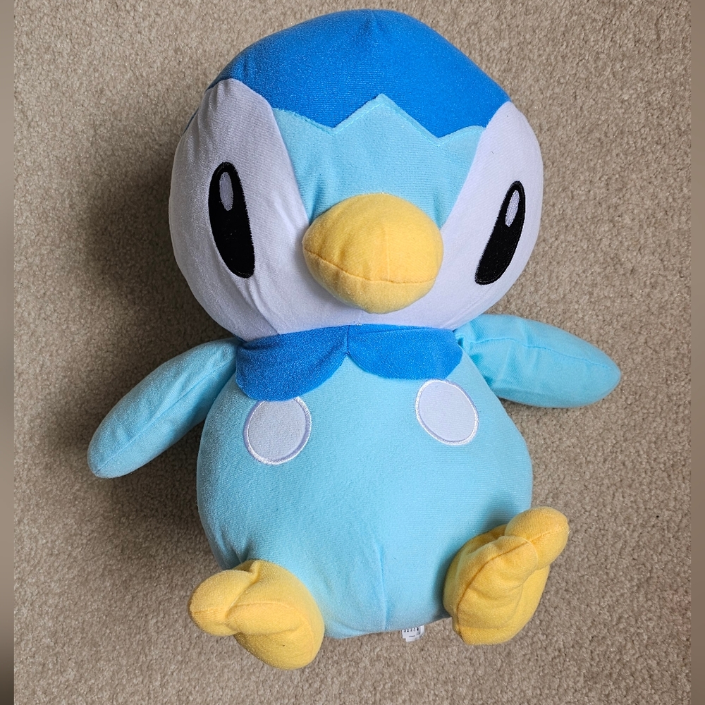 Pokemon Piplup 14 inch stuffed plush toy, Pokemon Penguin Plush Toy